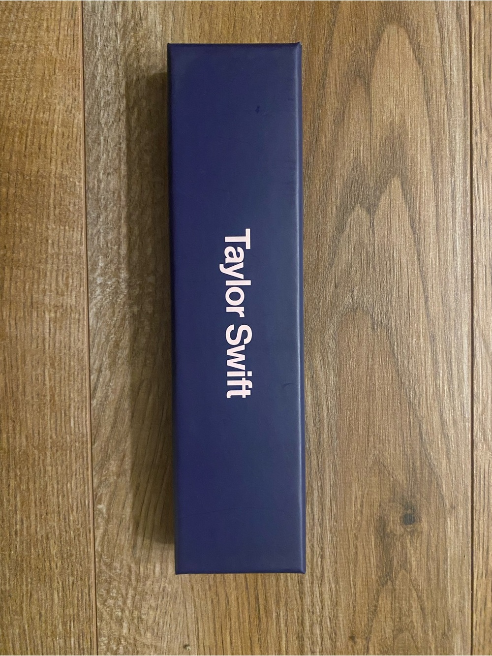 Taylor Swift Navy Box with Pink Logo